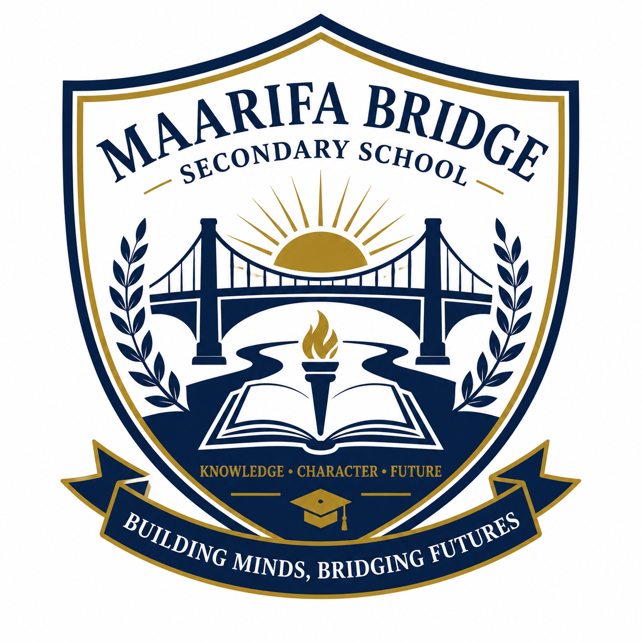 Maarifa Bridge Secondary School Logo